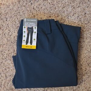 Free Country Women's Softshell Snow Pants - Navy